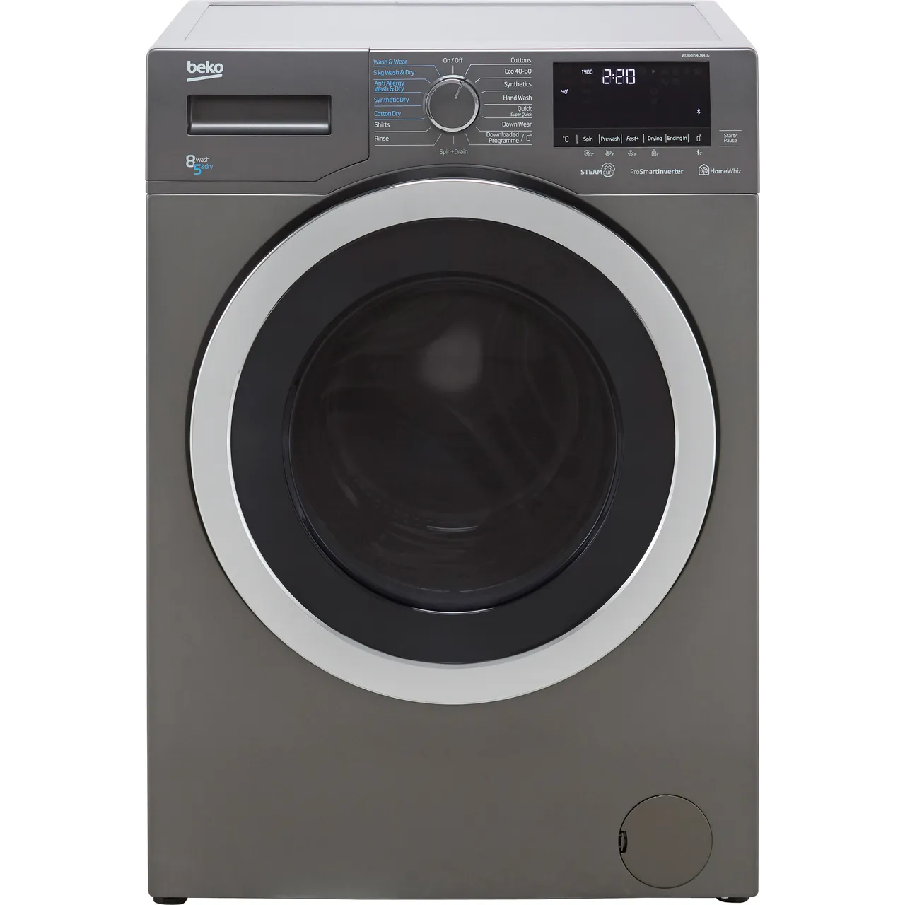 Beko 8Kg-5Kg Washer Dryer Graphite