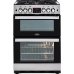 Belling Cookcentre Gas Cooker Stainless Steel