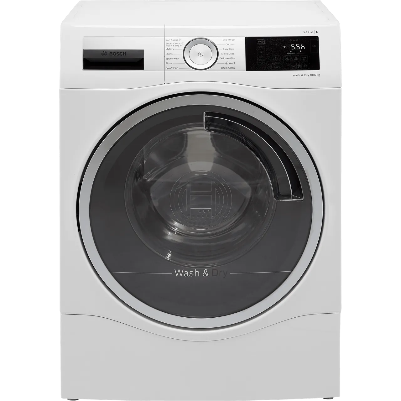 Bosch 10Kg-6Kg Washer Dryer White
