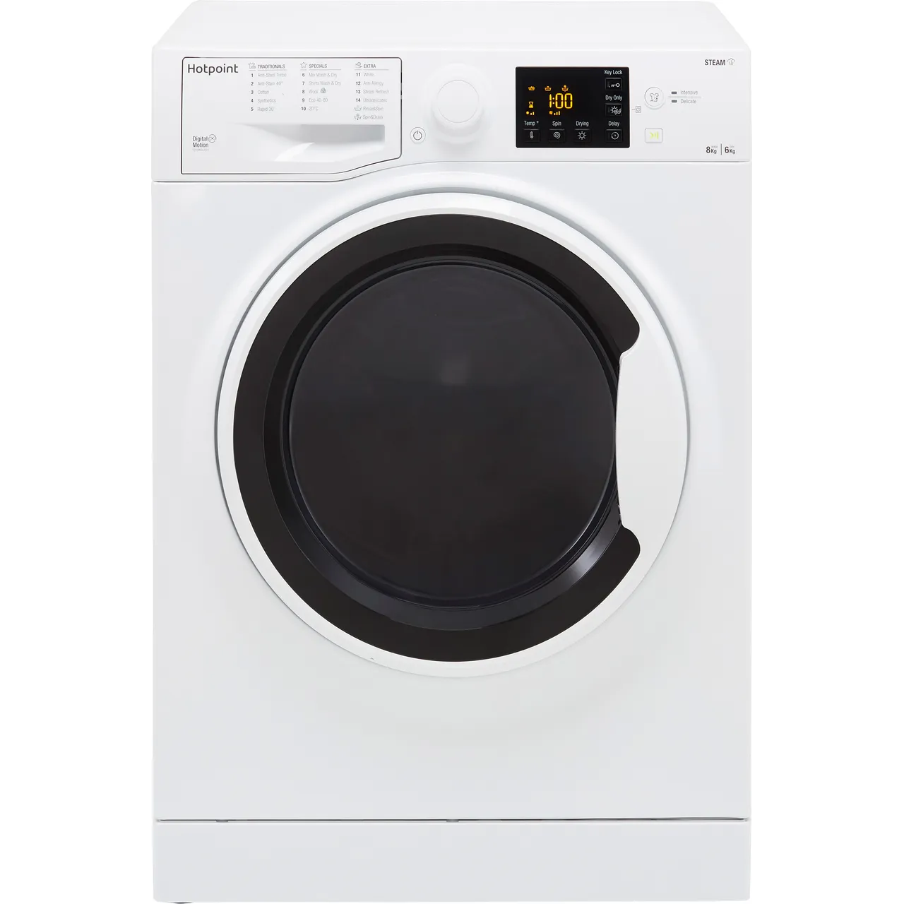 Hotpoint 8Kg-6Kg Washer Dryer White