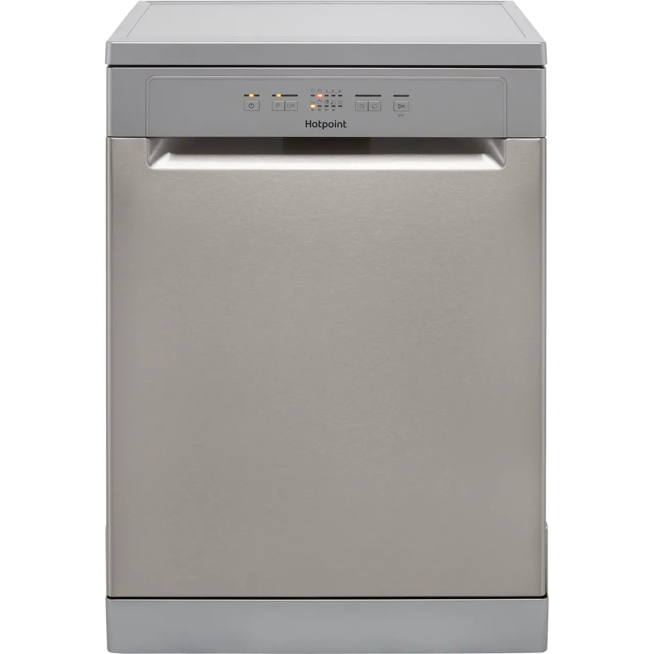 Hotpoint HFC2B19XUKN Free Standing Dishwasher Stainless Steel